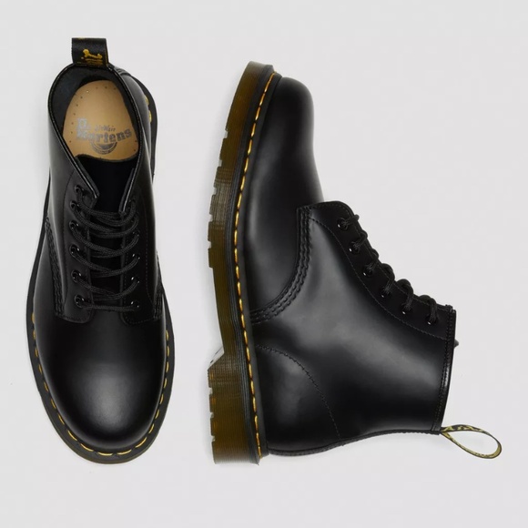 101 Yellow Stitch Smooth Leather Ankle Boot - Picture 5 of 8